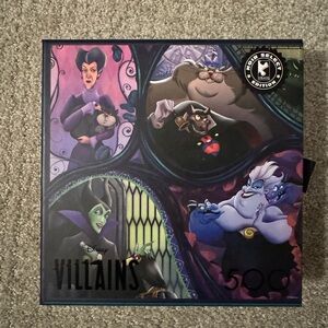 Disney Villians Pets 500 Pc Collection Puzzle - Noir Select Edition
